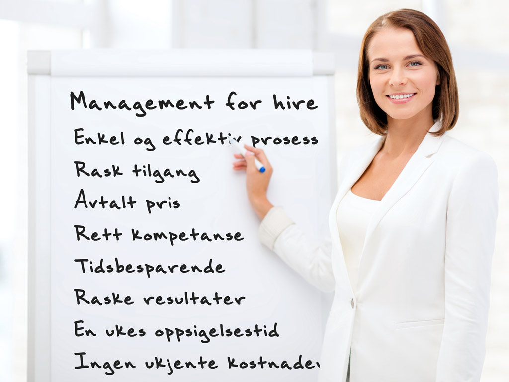 Management for hire